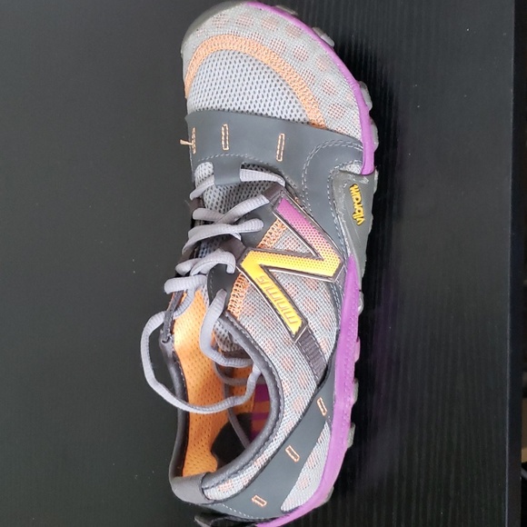 New Balance Minimus Vibram sz.9. Pre-owned Gray & Purple Made in USA - Picture 7 of 11